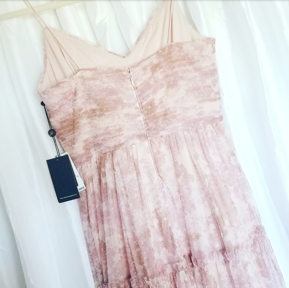 🔥LAST 1🔥NWT DREAMY ADRIANNA PAPELL MAXI DRESS - Picture 9 of 11